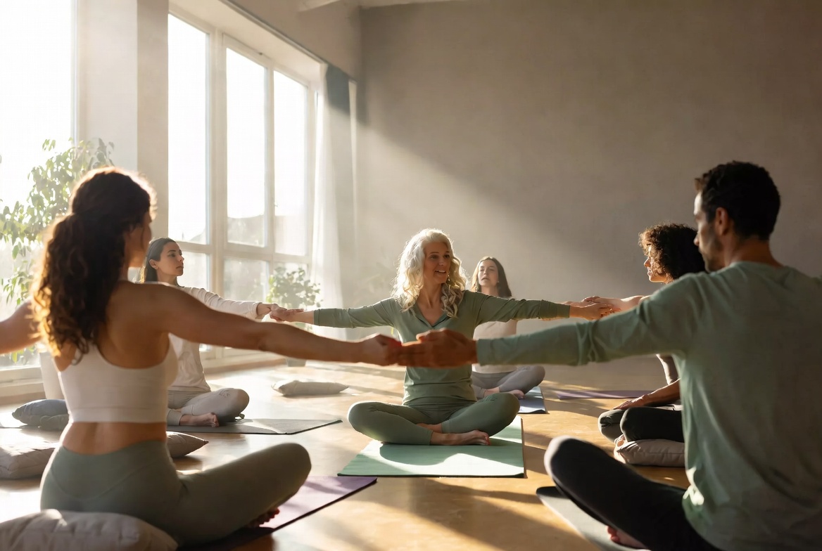 Somatic movement group at Oasis Counseling Solutions